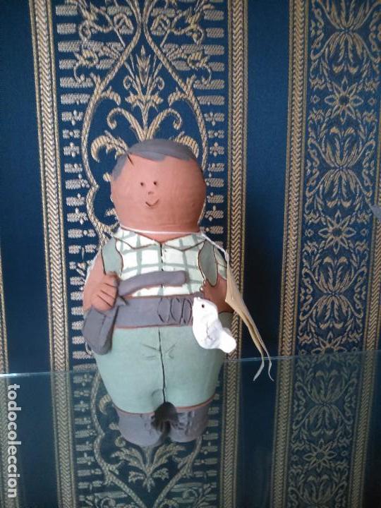 Antig&uuml;edades: Ni&ntilde;o con pajarito - Foto 1