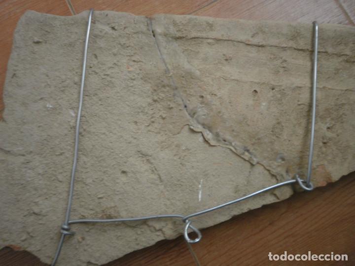Antig&uuml;edades: Loseta, fragmento. - Foto 1