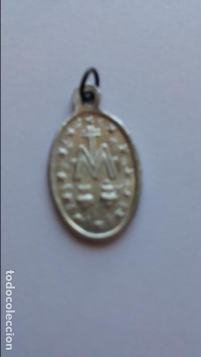 Antig&uuml;edades: Medalla de la inmaculada de 2,3 x 1,3 cms - Foto 2