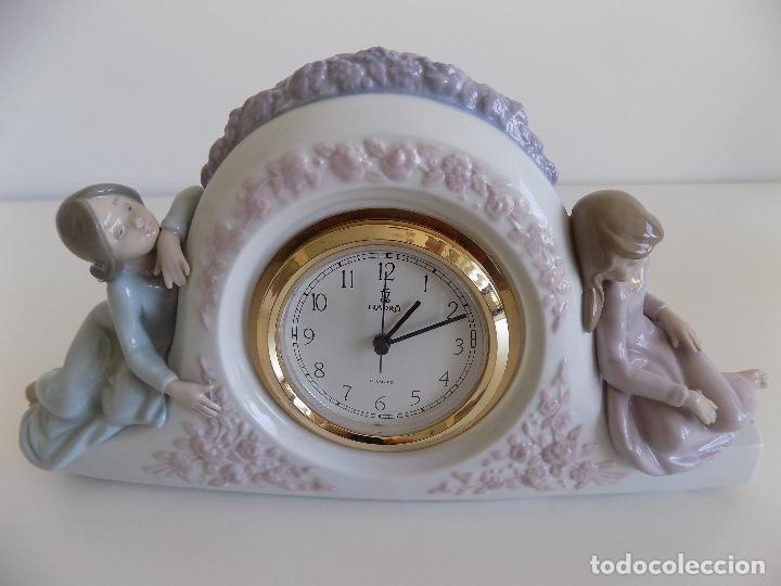 Antig&uuml;edades: LLADRO: Reloj Sue&ntilde;os ( NUEVO, CON CAJA ORIGINAL) - Foto 1