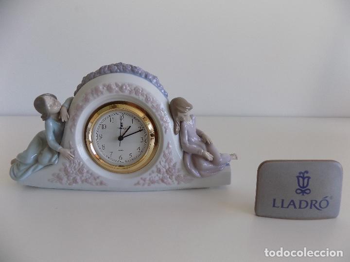Antig&uuml;edades: LLADRO: Reloj Sue&ntilde;os ( NUEVO, CON CAJA ORIGINAL) - Foto 2