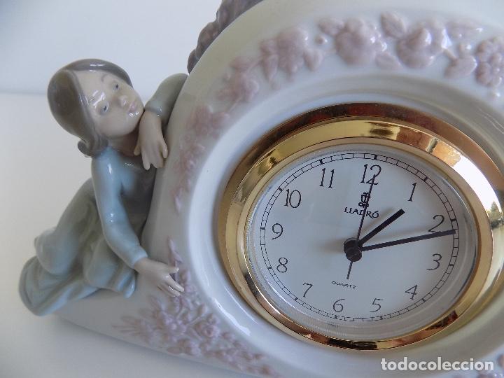 Antig&uuml;edades: LLADRO: Reloj Sue&ntilde;os ( NUEVO, CON CAJA ORIGINAL) - Foto 4
