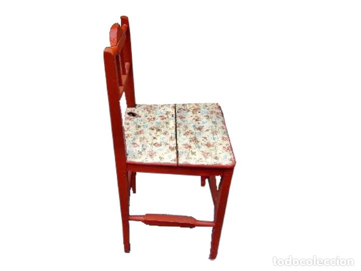 Antig&uuml;edades: silla de pueblo con mucho encanto. - Foto 2