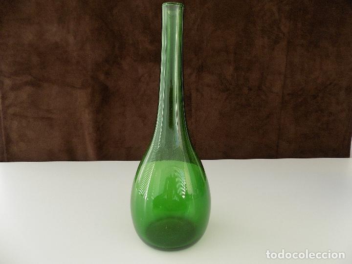 Antig&uuml;edades: Botella Cristal Verde (NUEVA) - Foto 1