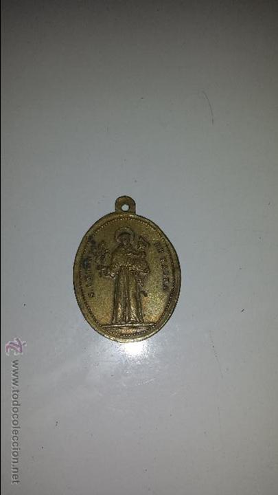 Antig&uuml;edades: MEDALLA SANTO DE PADUA - Foto 1