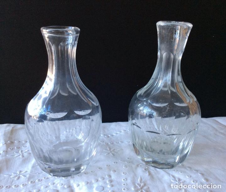 Antig&uuml;edades: CONJUNTO DE LICORERAS EN CRISTAL TALLADO - Foto 4