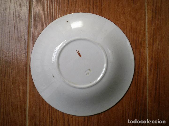 Antig&uuml;edades: Taza y plato. - Foto 8