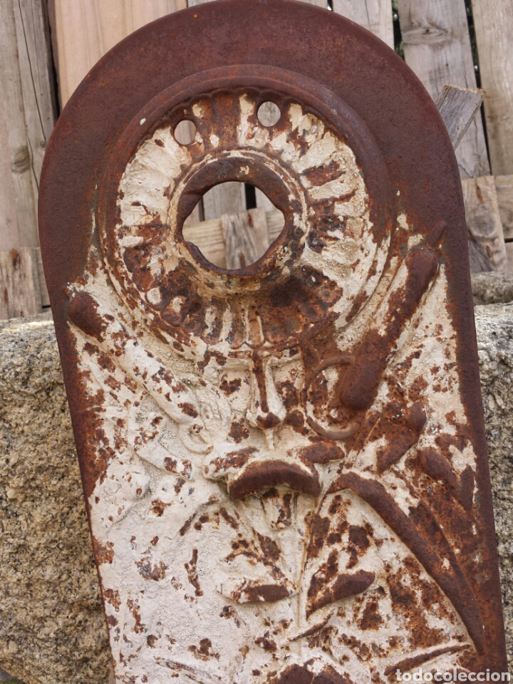 Antig&uuml;edades: Frontal de fuente de hierro SXIX - Foto 1