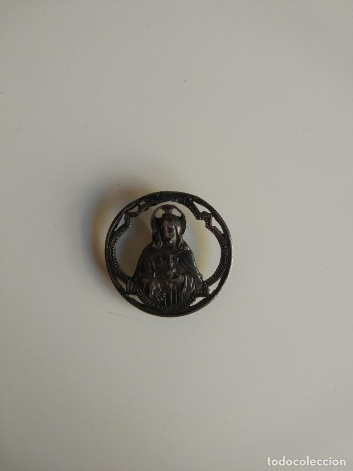 Antig&uuml;edades: Pin Sagrado Corazon, Lyon. Francia - Foto 1