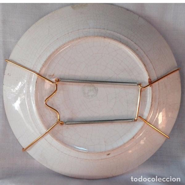 Antig&uuml;edades: PLATO CER&Aacute;MICA VARGAS CON SELLO EN LA BASE - Foto 4