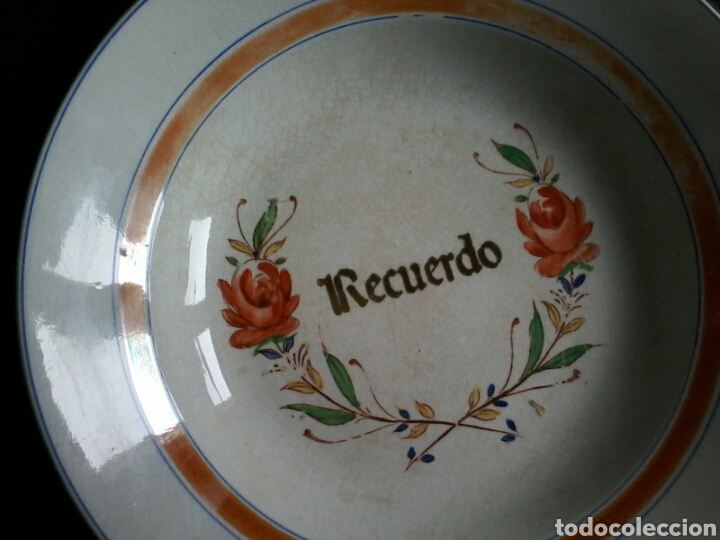 Antig&uuml;edades: 2 PLATOS DE SAN CLAUDIO - Foto 2