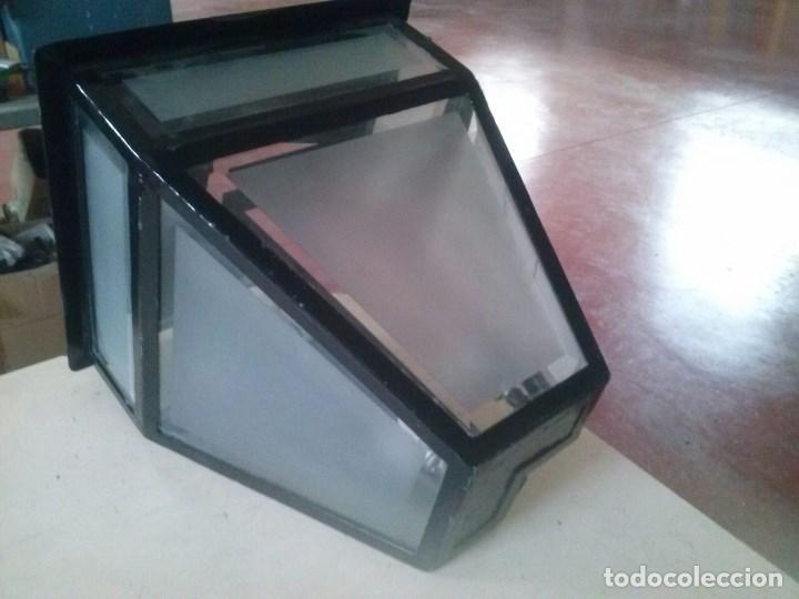 Antig&uuml;edades: Aplique (farol) de esquina - Foto 2