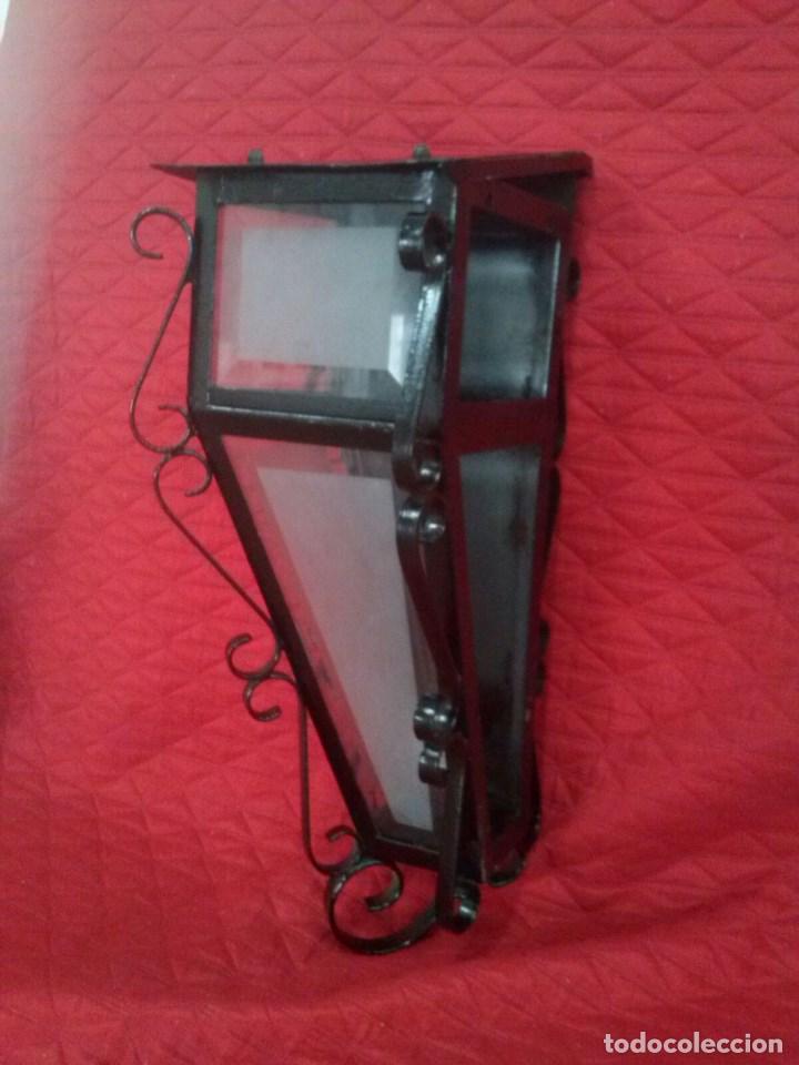 Antig&uuml;edades: aplique pared estilo farol - Foto 1