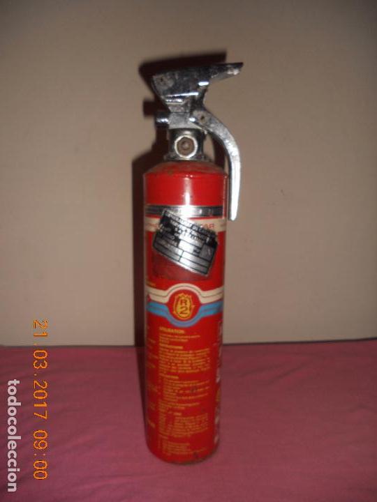 Antig&uuml;edades: ANTIGUO EXTINTOR DE POLVO MIDE 32 CM - Foto 10