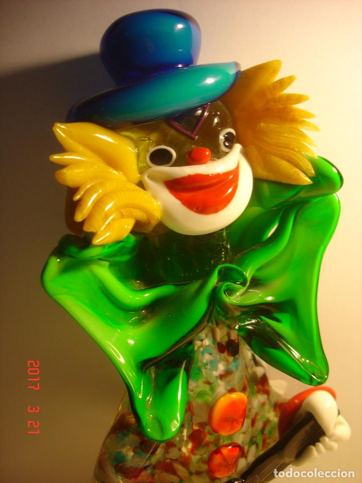 Antig&uuml;edades: PAYASO VIDRIO DE MURANO, - Foto 2