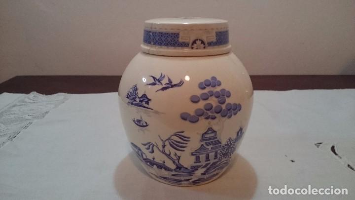 Antig&uuml;edades: TARRO PARA TE Willow Blue and White - Foto 2