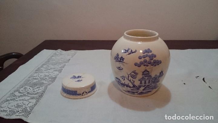Antig&uuml;edades: TARRO PARA TE Willow Blue and White - Foto 4