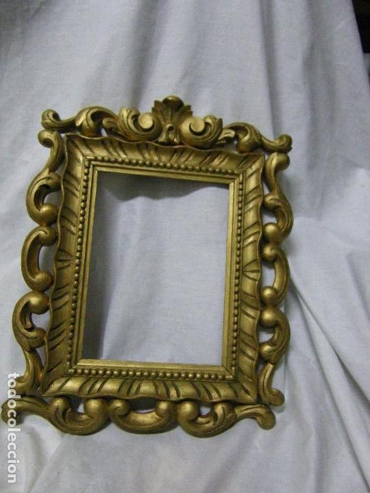 Antig&uuml;edades: MARCO MADERA ANTIGUO 38 X 33 CM. - Foto 1