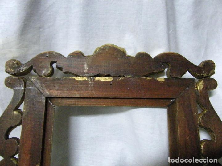 Antig&uuml;edades: MARCO MADERA ANTIGUO 38 X 33 CM. - Foto 5