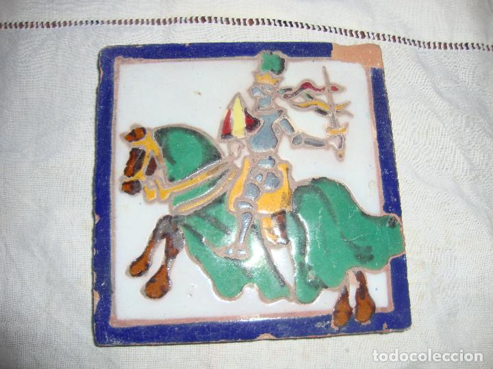 Antig&uuml;edades: Azulejo heraldico Ramos rejano - Foto 1