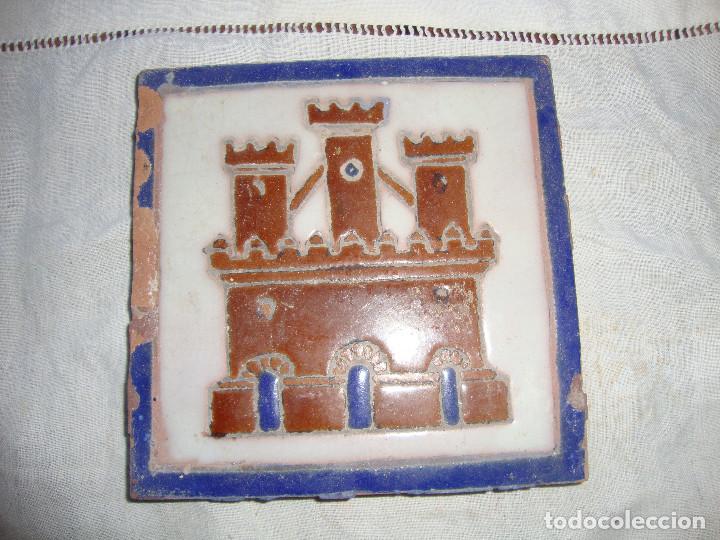 Antig&uuml;edades: Azulejo heraldico Ramos rejano - Foto 1
