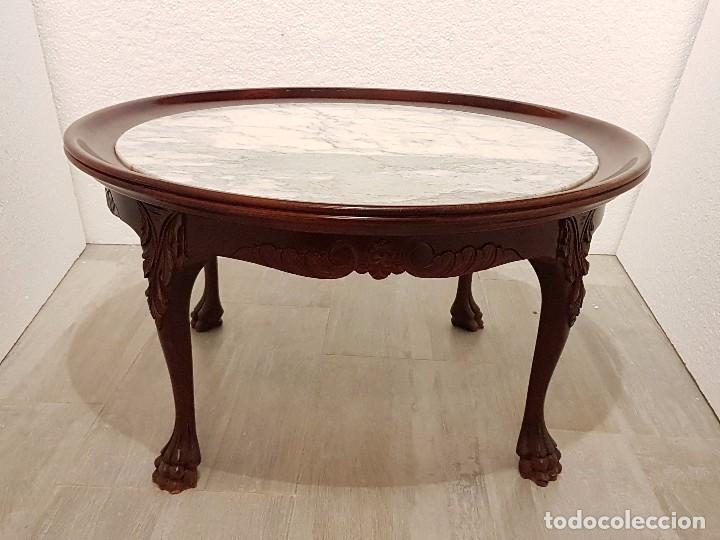 Antig&uuml;edades: MESA AUXILIAR LUIS XV - Foto 1