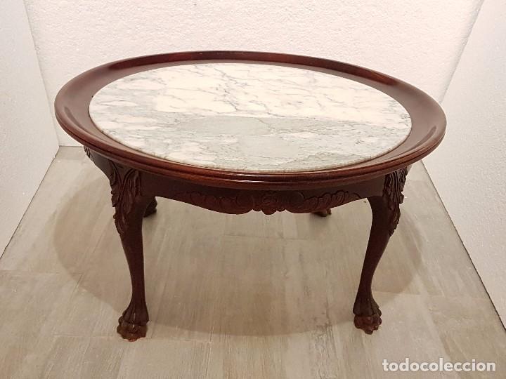 Antig&uuml;edades: MESA AUXILIAR LUIS XV - Foto 2