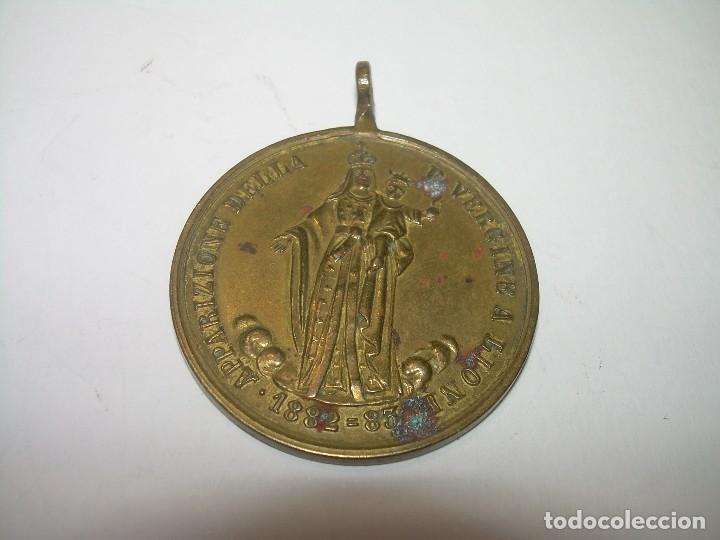 Antig&uuml;edades: ANTIGUA MEDALLA DE BRONCE...1.882 - Foto 1