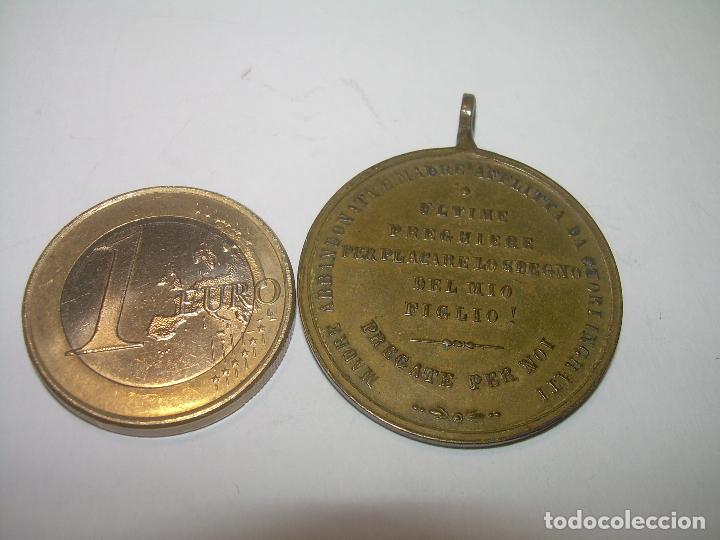 Antig&uuml;edades: ANTIGUA MEDALLA DE BRONCE...1.882 - Foto 2