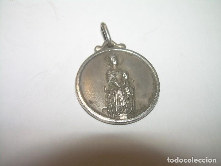 Antig&uuml;edades: ANTIGUA MEDALLA...DE PLATA. - Foto 1