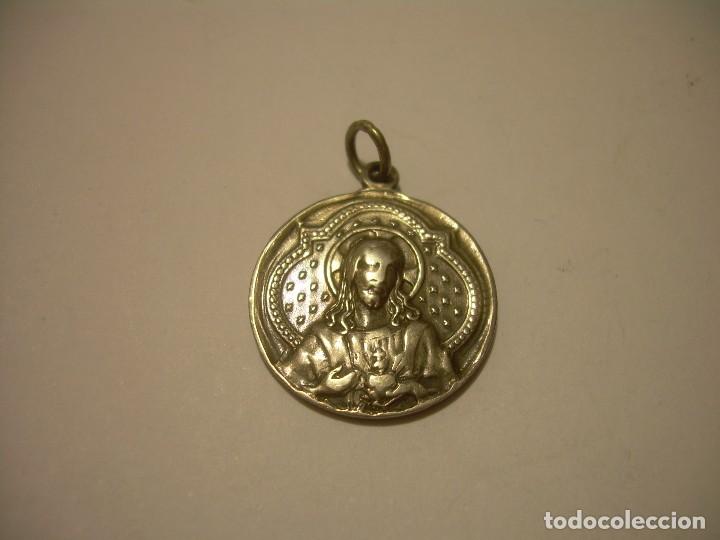 Antig&uuml;edades: ANTIGUA MEDALLA DE PLATA. - Foto 1