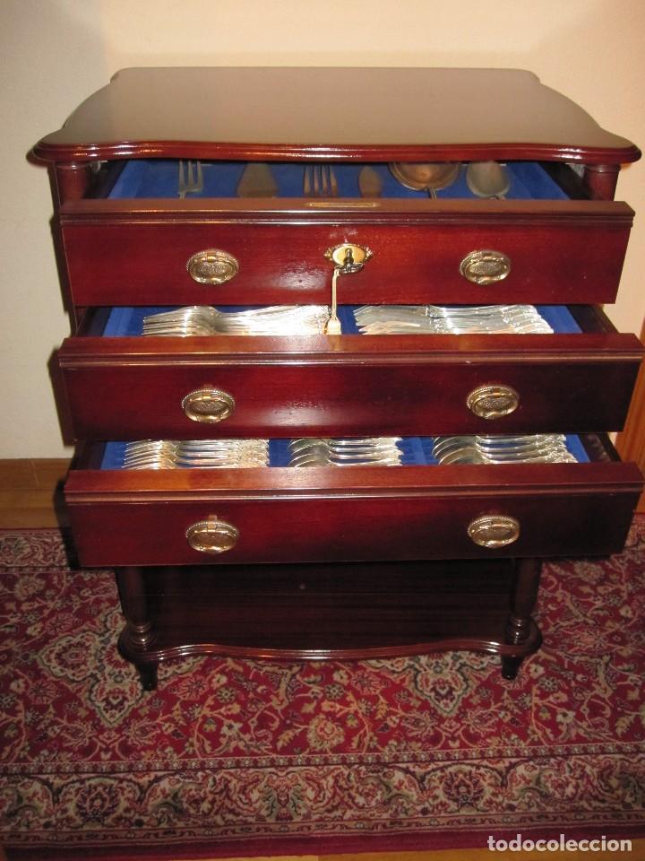 Antig&uuml;edades: Cuberter&iacute;a de plata JAY - Foto 5