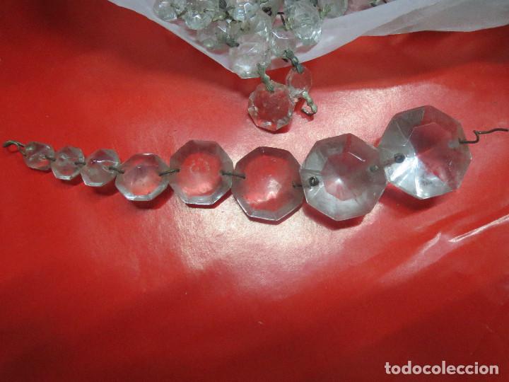 Antig&uuml;edades: TIRAS DE CRISTALES PARA LAMPARA. - Foto 2