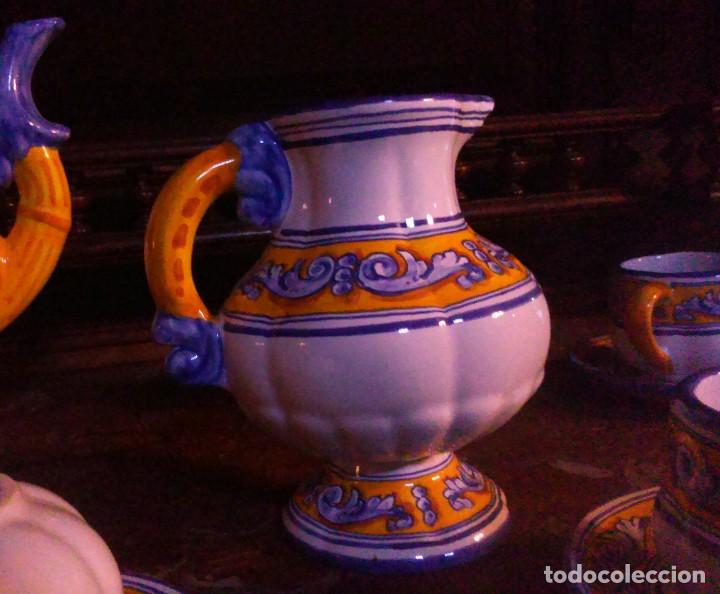 Antig&uuml;edades: Juego de cafe Talavera - Foto 4