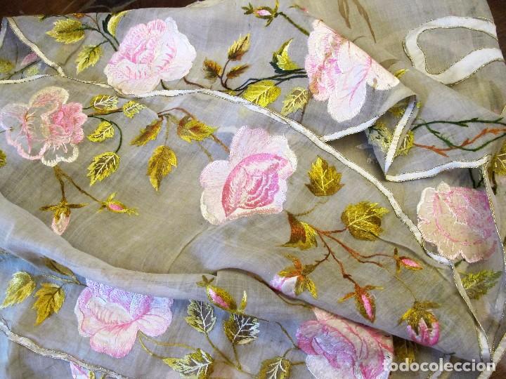 Antig&uuml;edades: BORDADO EN ORGAND&Iacute; PRINCIPIOS SIGLO XX