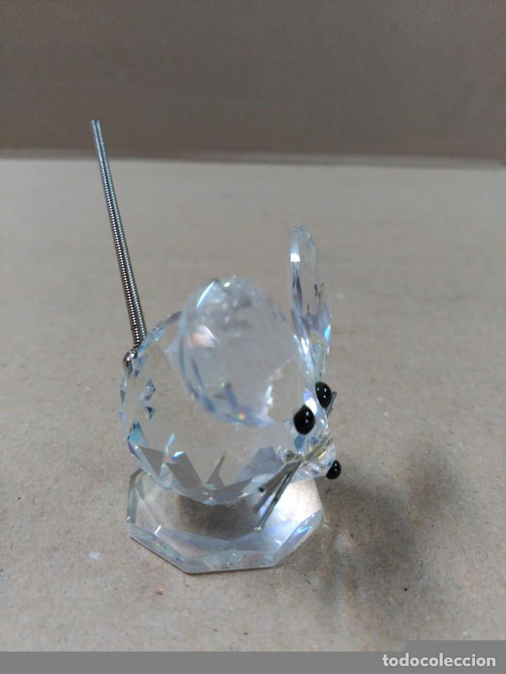Antig&uuml;edades: RATON DE CRISTAL DE SWAROVSKY EN CAJA ORIGINAL - Foto 2