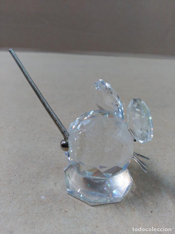 Antig&uuml;edades: RATON DE CRISTAL DE SWAROVSKY EN CAJA ORIGINAL - Foto 4