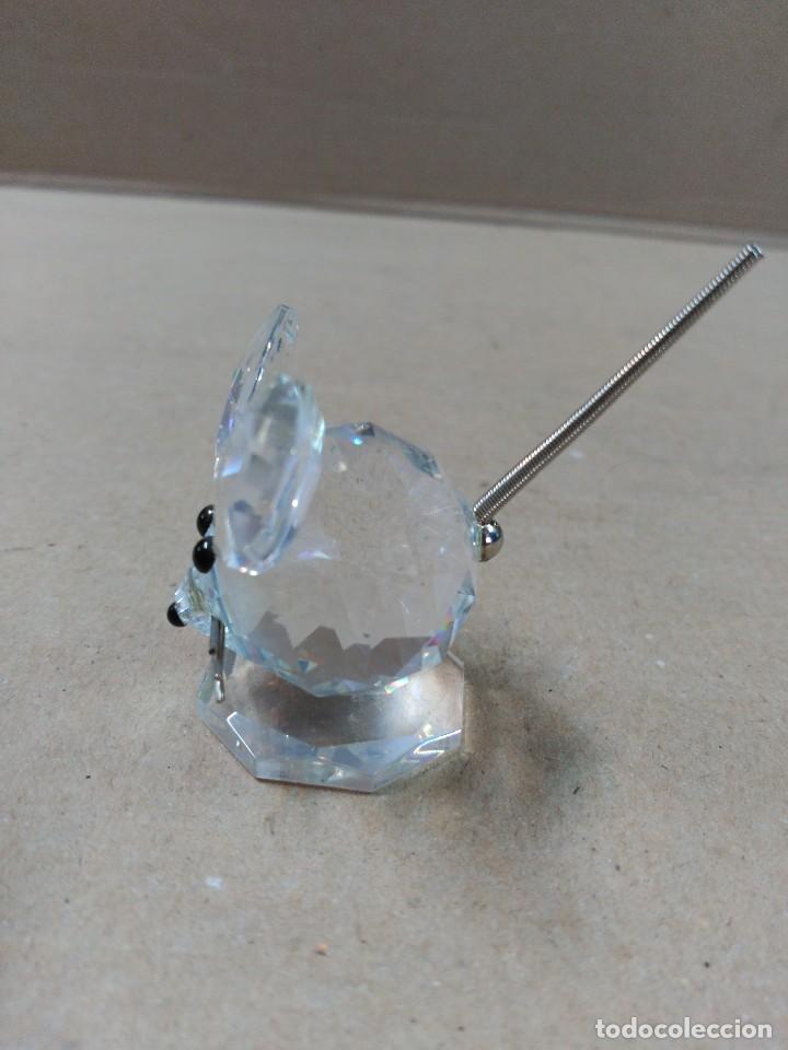 Antig&uuml;edades: RATON DE CRISTAL DE SWAROVSKY EN CAJA ORIGINAL - Foto 6