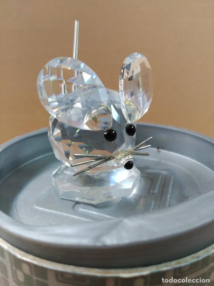 Antig&uuml;edades: RATON DE CRISTAL DE SWAROVSKY EN CAJA ORIGINAL - Foto 12