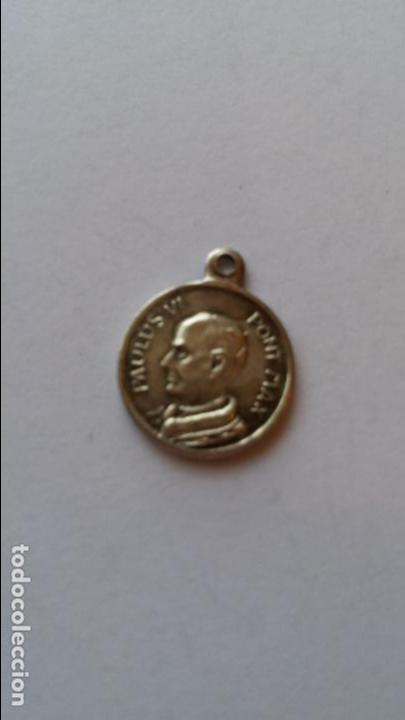 Antig&uuml;edades: Medalla de pablo VI de 1,3 cms de diametro - Foto 1