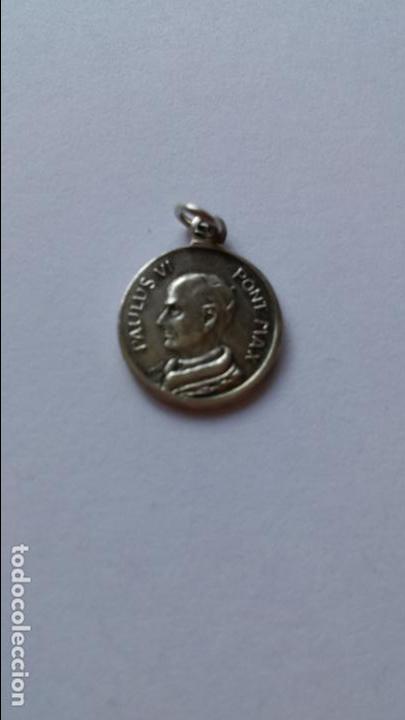 Antig&uuml;edades: Medalla de pablo VI  de 1,3 cms de diametro - Foto 1