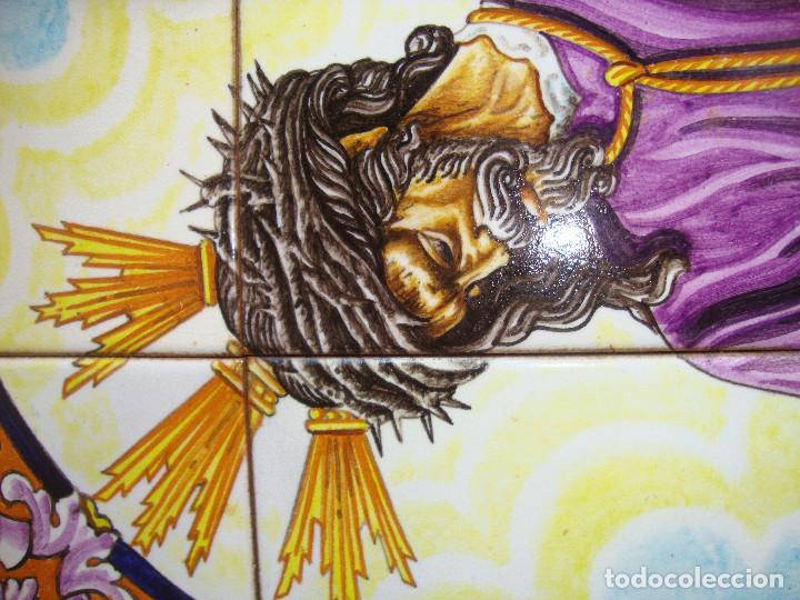 Antig&uuml;edades: Retablo ceramico azulejos (Gran Poder) - Foto 3