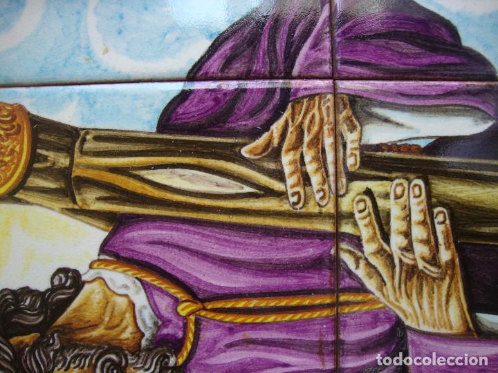 Antig&uuml;edades: Retablo ceramico azulejos (Gran Poder) - Foto 4