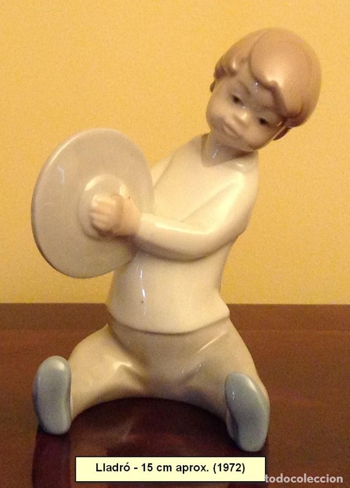 Antig&uuml;edades: ni&ntilde;o con platillos Lladr&oacute; - Foto 1