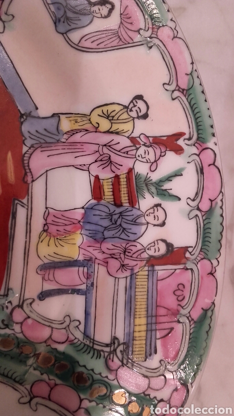 Antig&uuml;edades: Plato de porcelana japon&eacute;s - Foto 1
