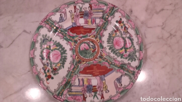 Antig&uuml;edades: Plato de porcelana japon&eacute;s - Foto 4