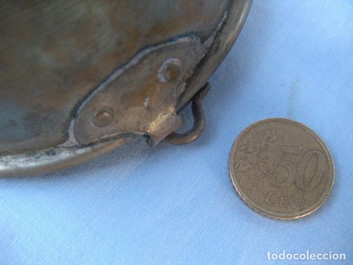 Antig&uuml;edades: PEQUE&Ntilde;O CALDERO CUBO DE BRONCE. - Foto 3