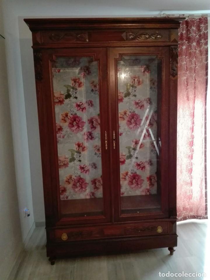 Antig&uuml;edades: VITRINA DE DOS PUERTAS - Foto 1