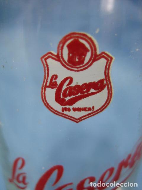 Antig&uuml;edades: Vaso de cristal La Casera 10 cm - Foto 3