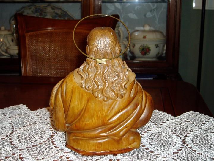 Antig&uuml;edades: Cristo de Olot Sagrado Coraz&oacute;n - Foto 5